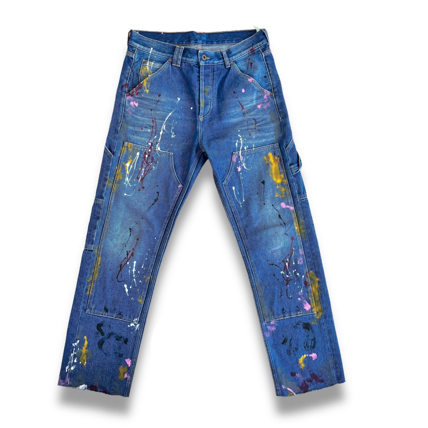 offwhite jeans, 32", blue & multi