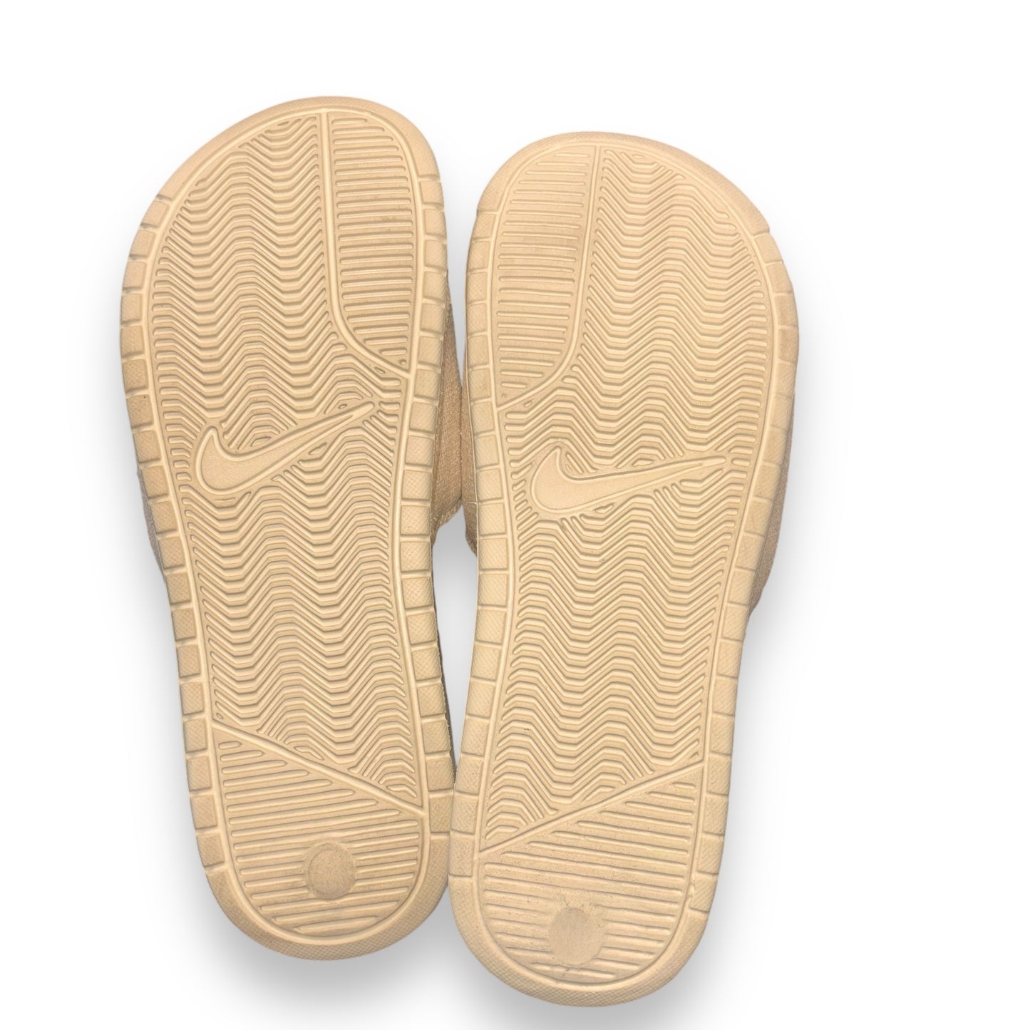 stussy x nike beige slider, uk 8, BNWOT