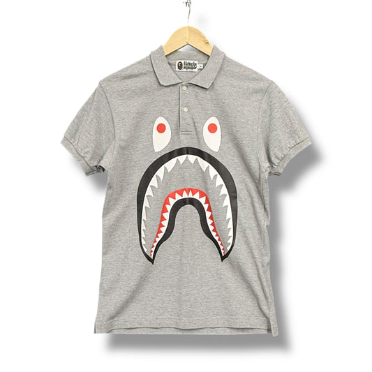 A Bathing Ape Polo Shirt, small, grey