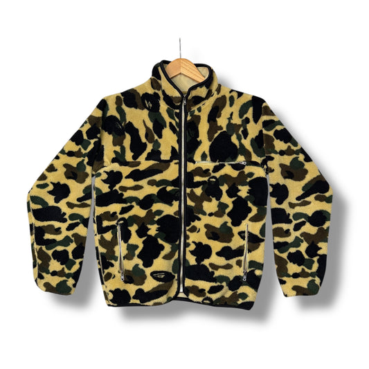 A BATHING APE Fleece Jacket, Multi, Medium