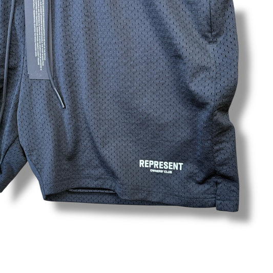 represent mesh shorts, black, xl, new