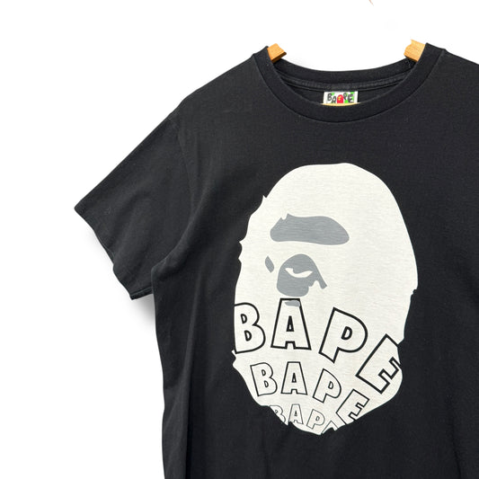 .A bathing ape t-shirt, large, black