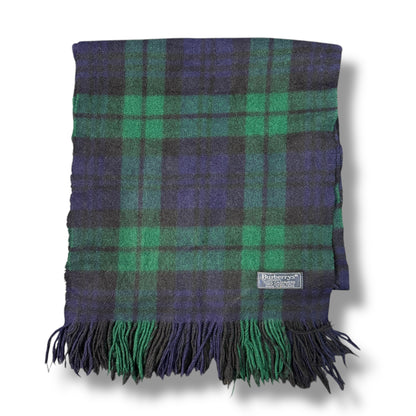 Burberry Scarf, Green/Blue