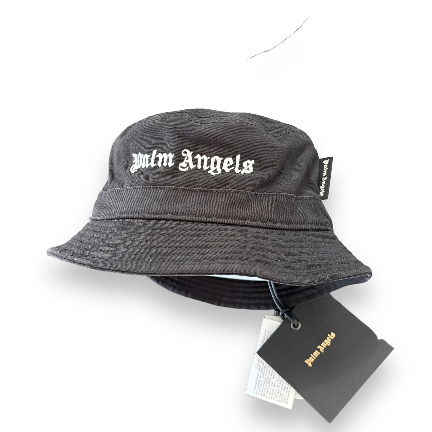 Palm angels bucket hat, black, new