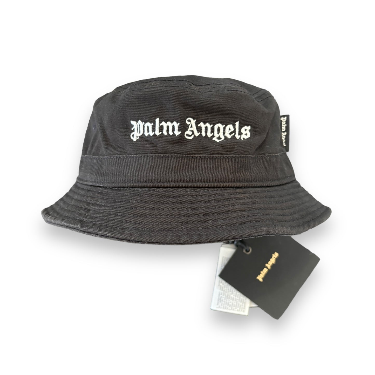 Palm angels bucket hat, black, new