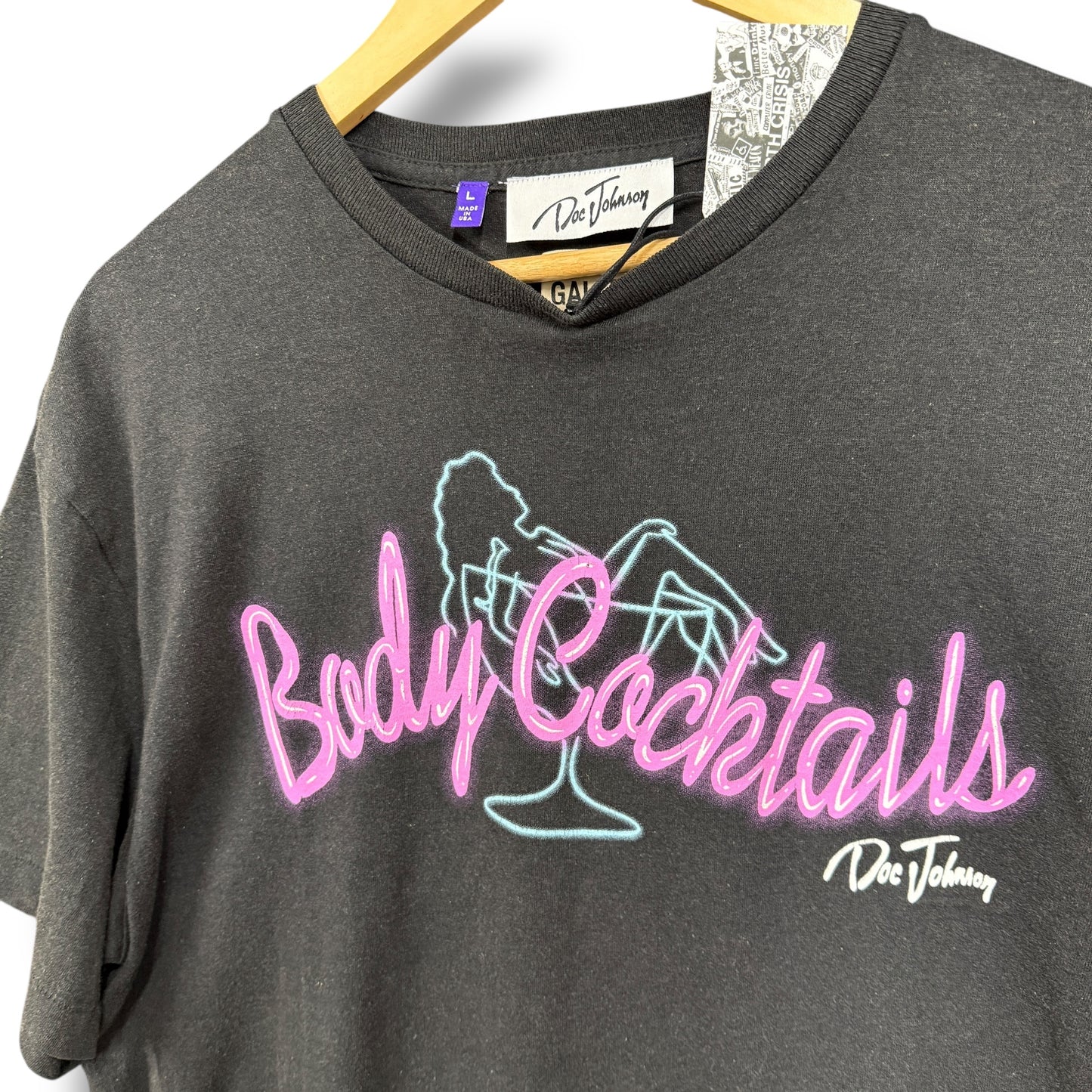 Gallery Dept 'body cocktail' T-shirt, BNWT oversized large