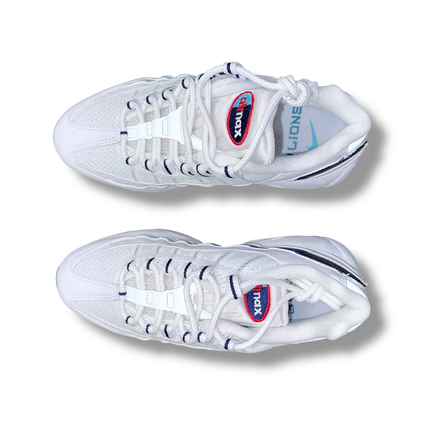 Air Max 95 3 Lions UK 5 EU 38 White Blue