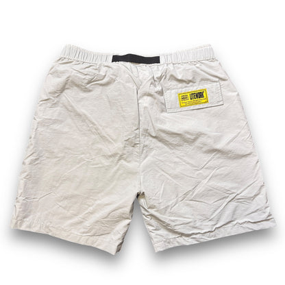 Corteiz shorts, grey & white, adjustable large