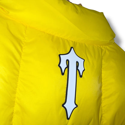 Trap star puffer coat, yellow, small