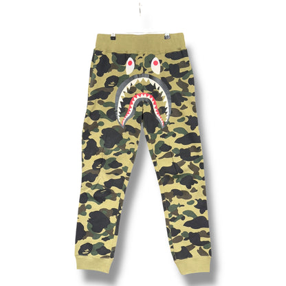 A BATHING APE Joggers, Green, small relaxed