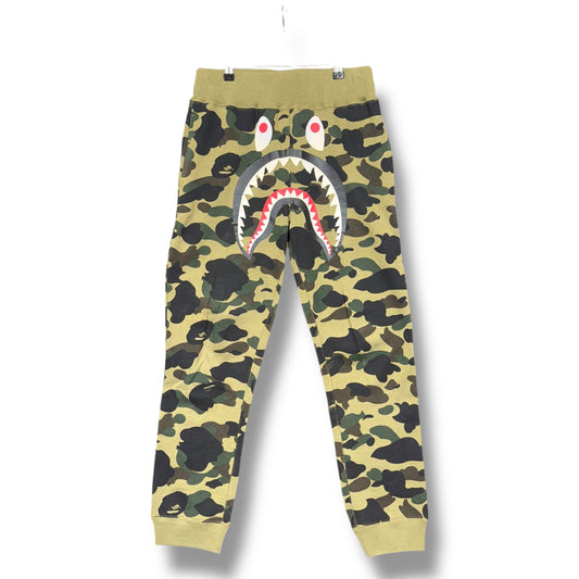 A BATHING APE Joggers, Green, small relaxed