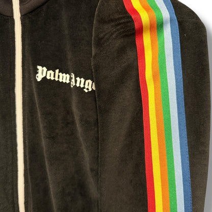 palm angels jacket, small relaxed, black & multi