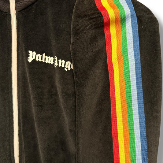 palm angels jacket, small relaxed, black & multi