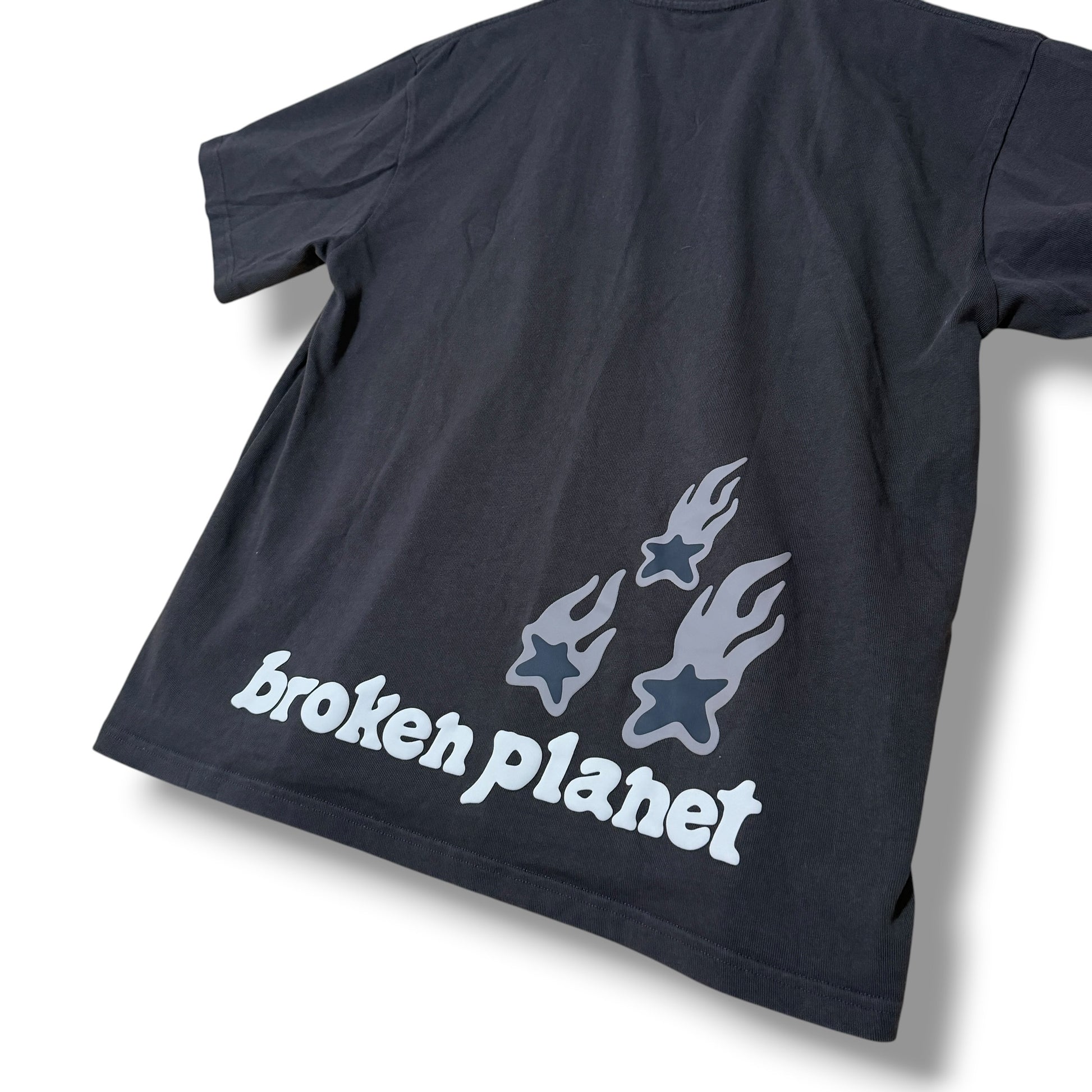 Broken Planet Graphic T-shirt Black