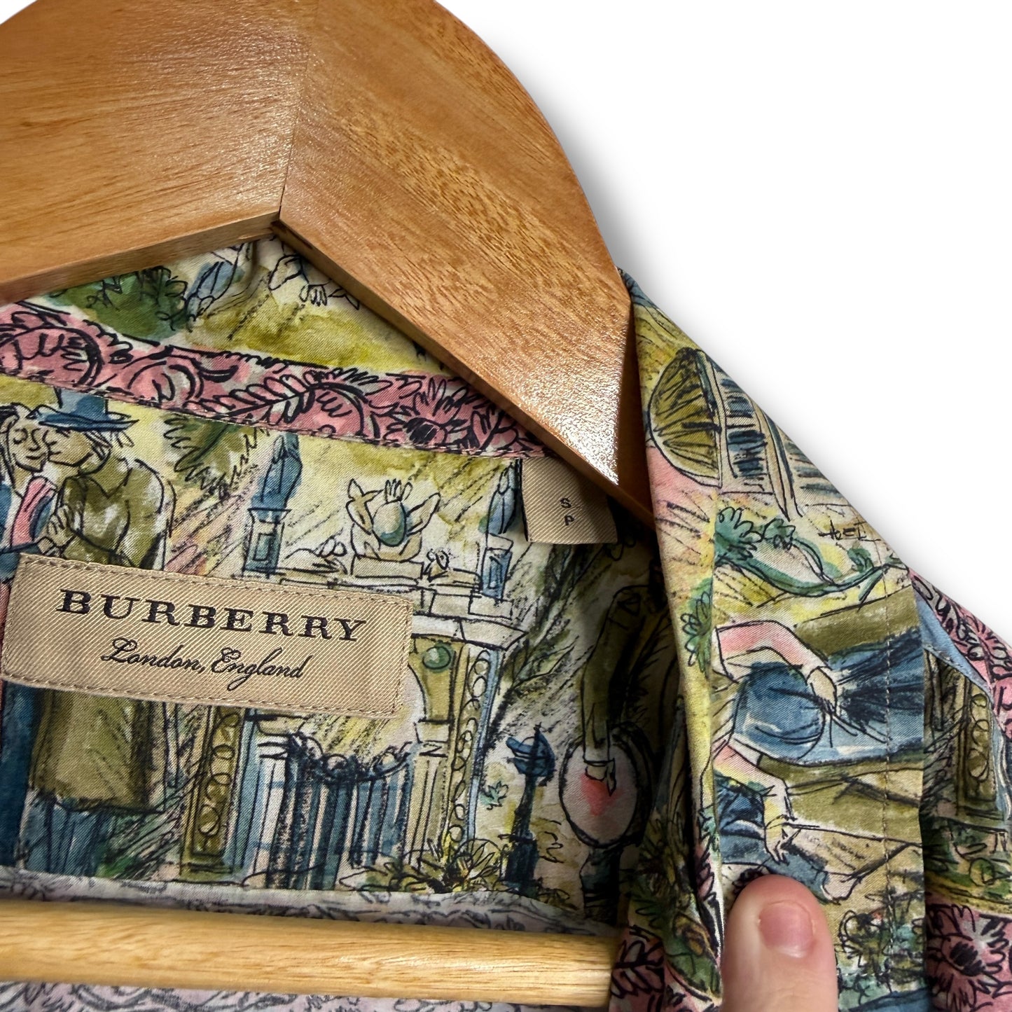 Burberry Short Sleeve T-shirt Green