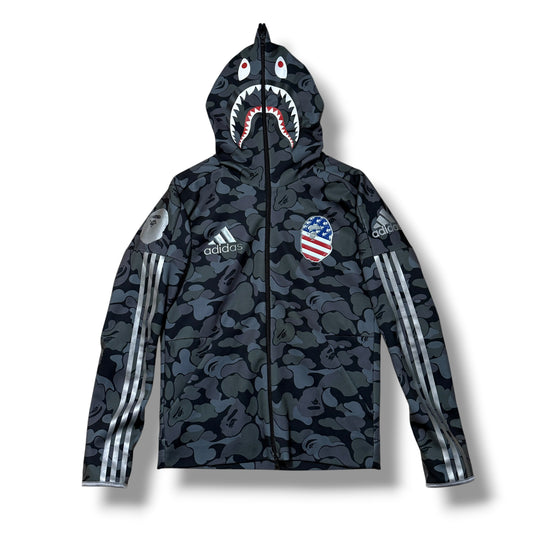 Adidas X A Bathing Ape Hoodie Black