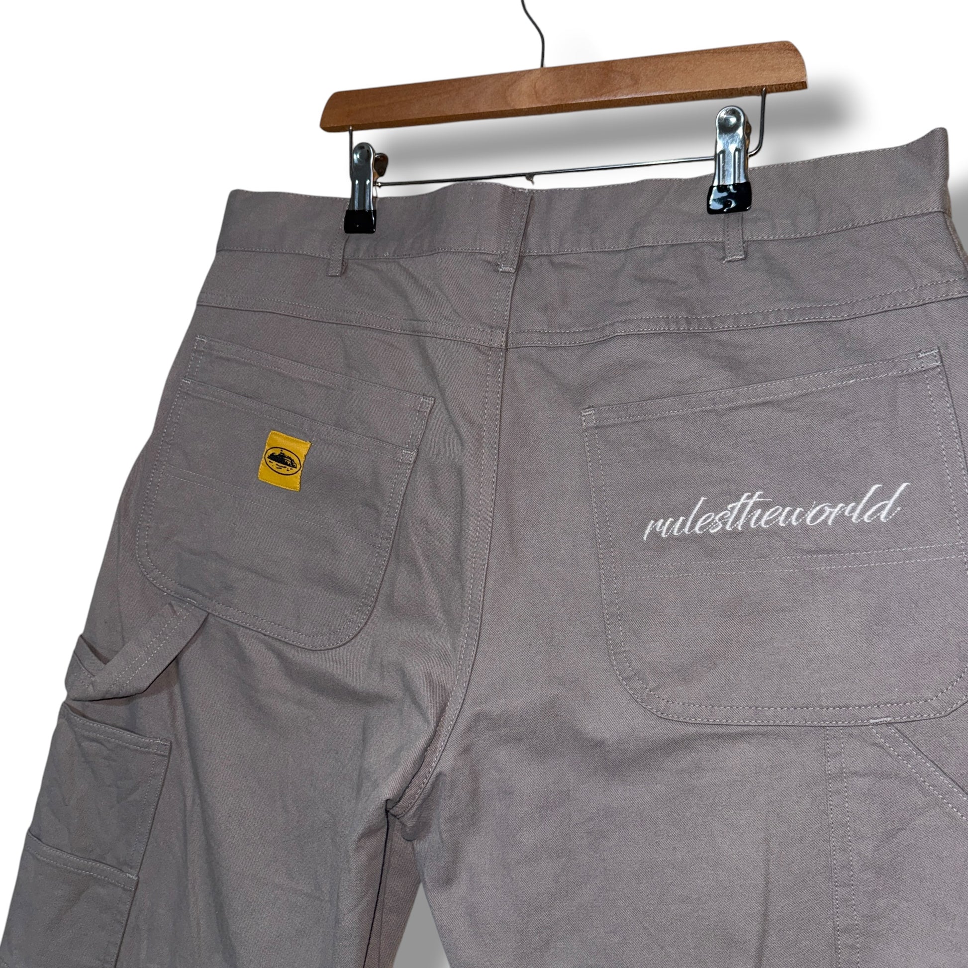 Ruleshreworld Cargo Pants Grey