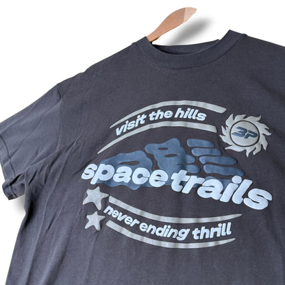 Broken Planet Graphic T-shirt Grey