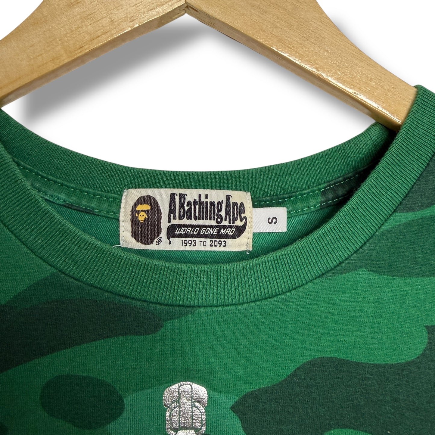 A Bathing Ape Graphic T-shirt Green