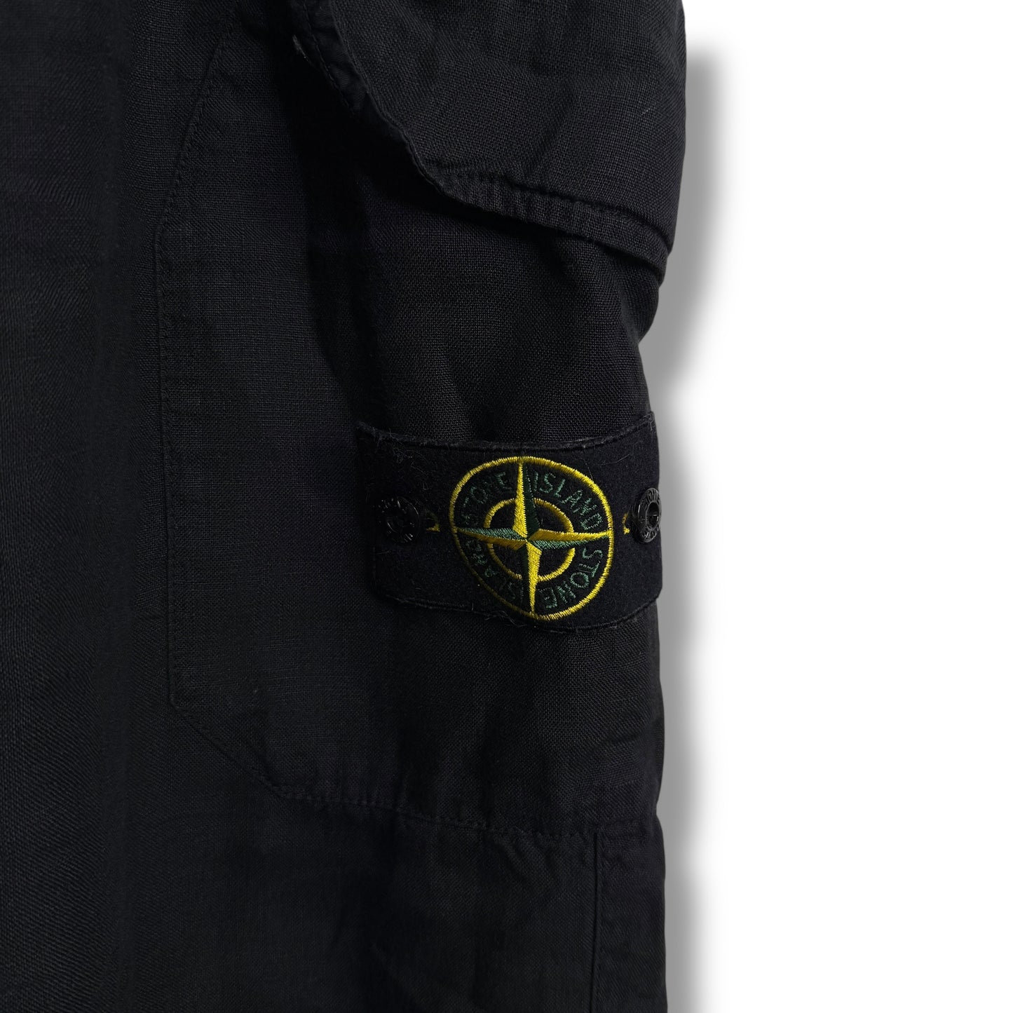 Stone Island Cargo Pants Black
