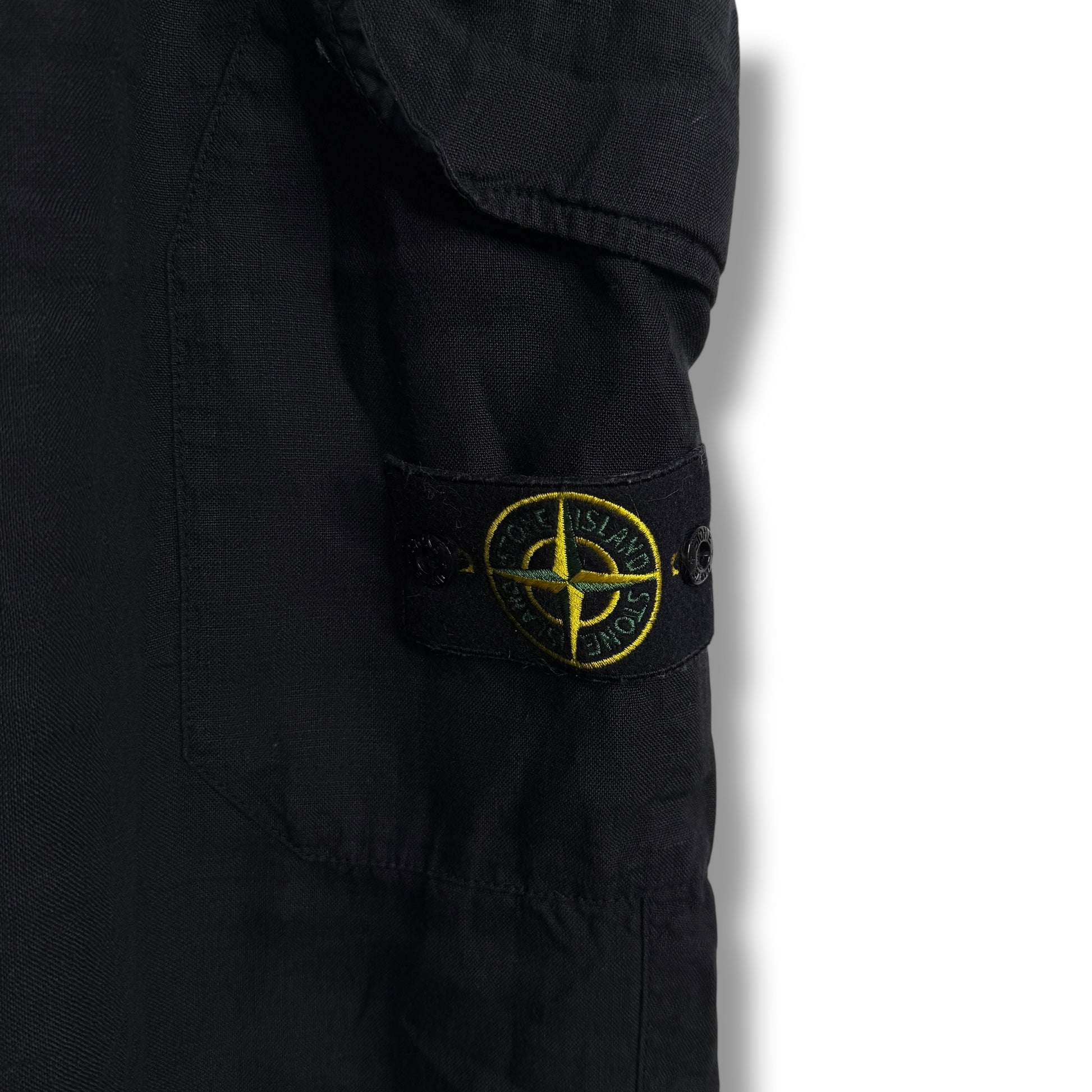 Stone Island Cargo Pants Black