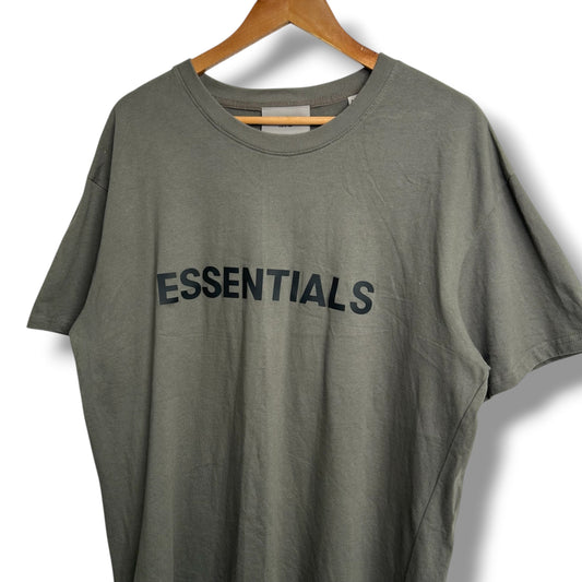 Fear Of God Essentials Graphic T-shirt Green Medium