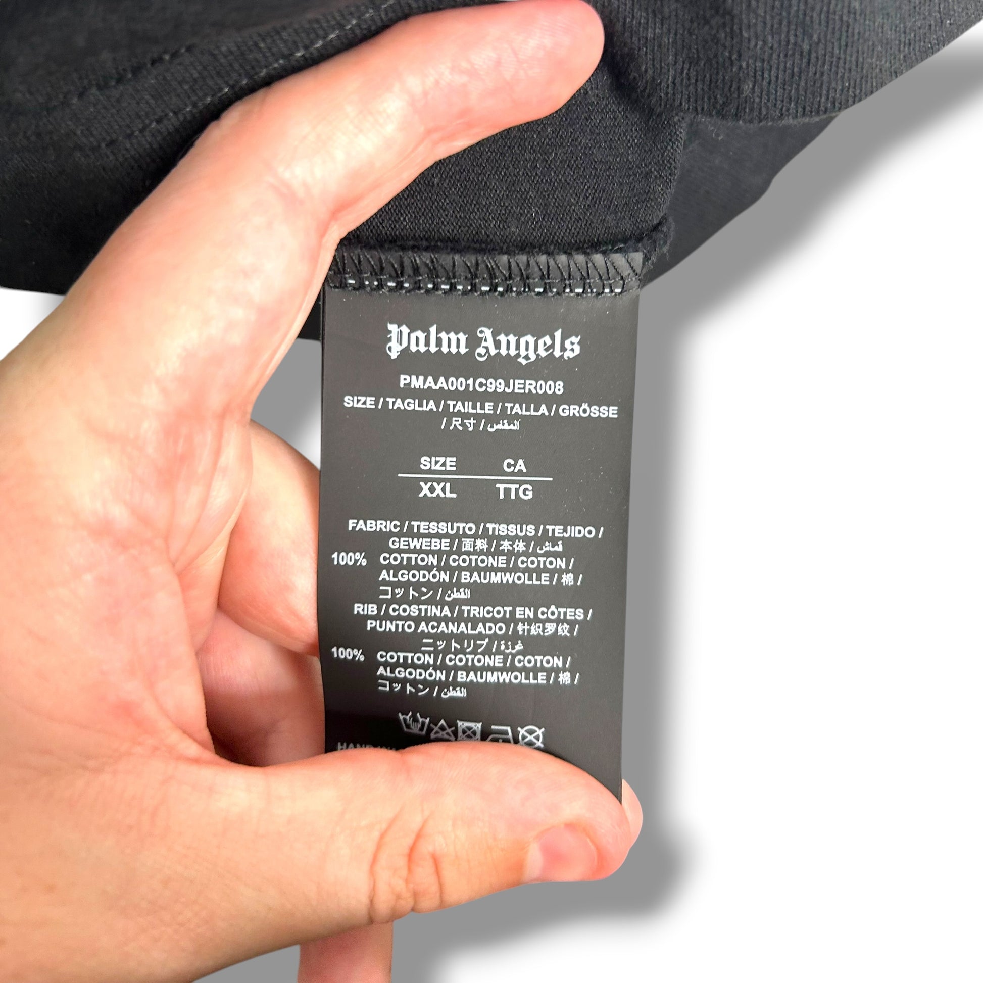 Palm Angels Graphic T-shirt Black XXL