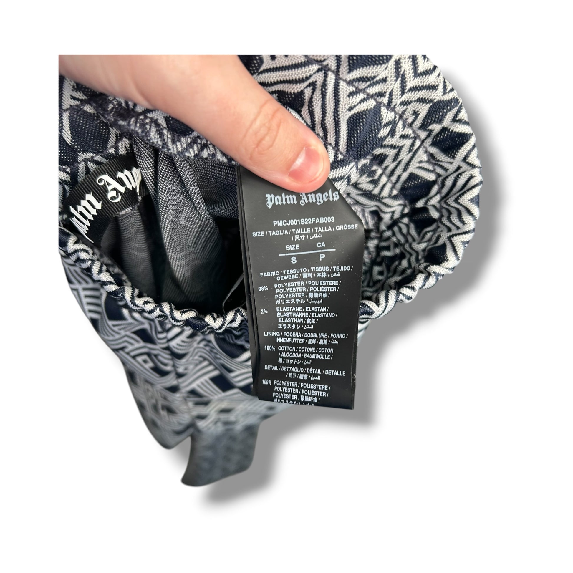 Palm Angels Track Pants Navy