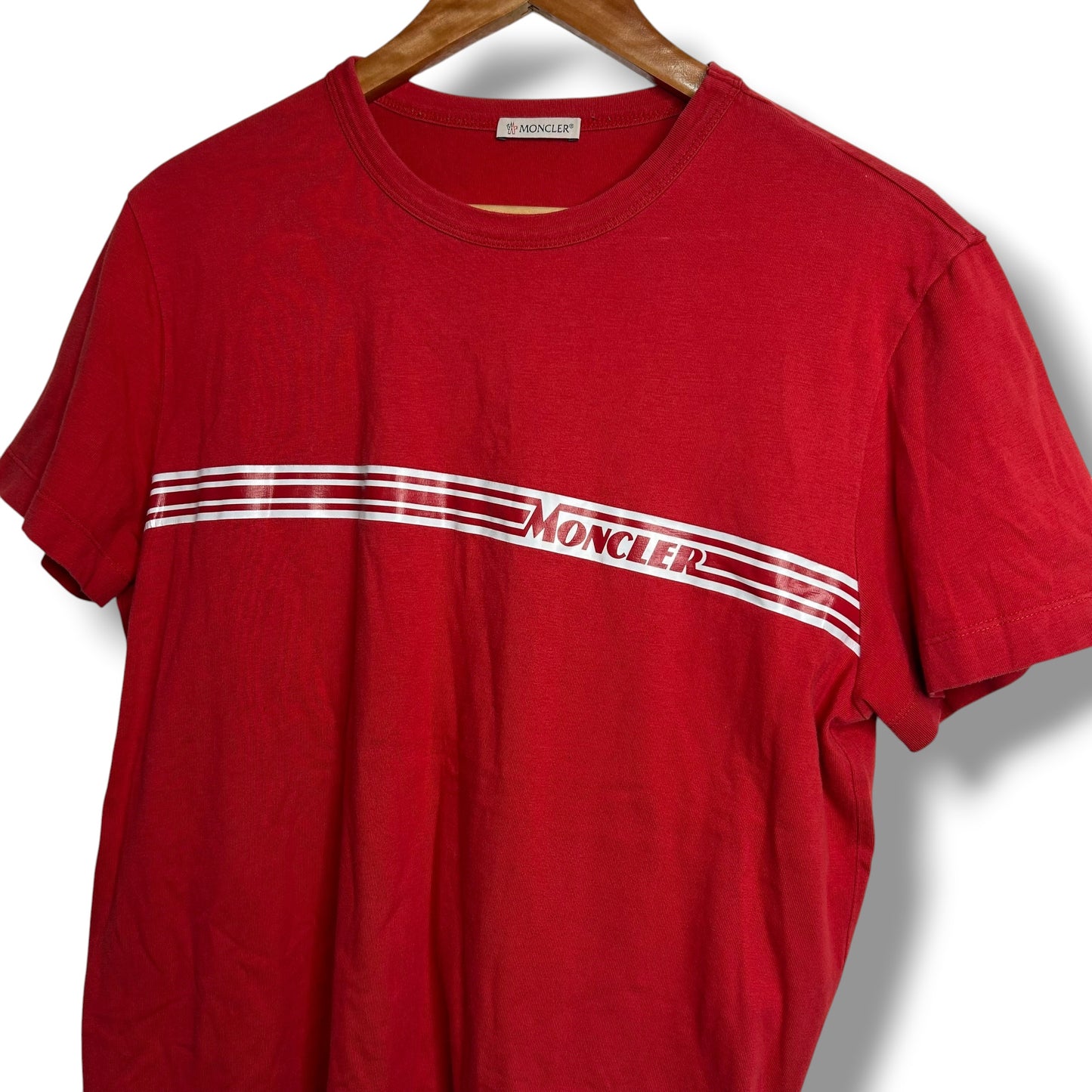 Moncler Graphic T-shirt Red Large