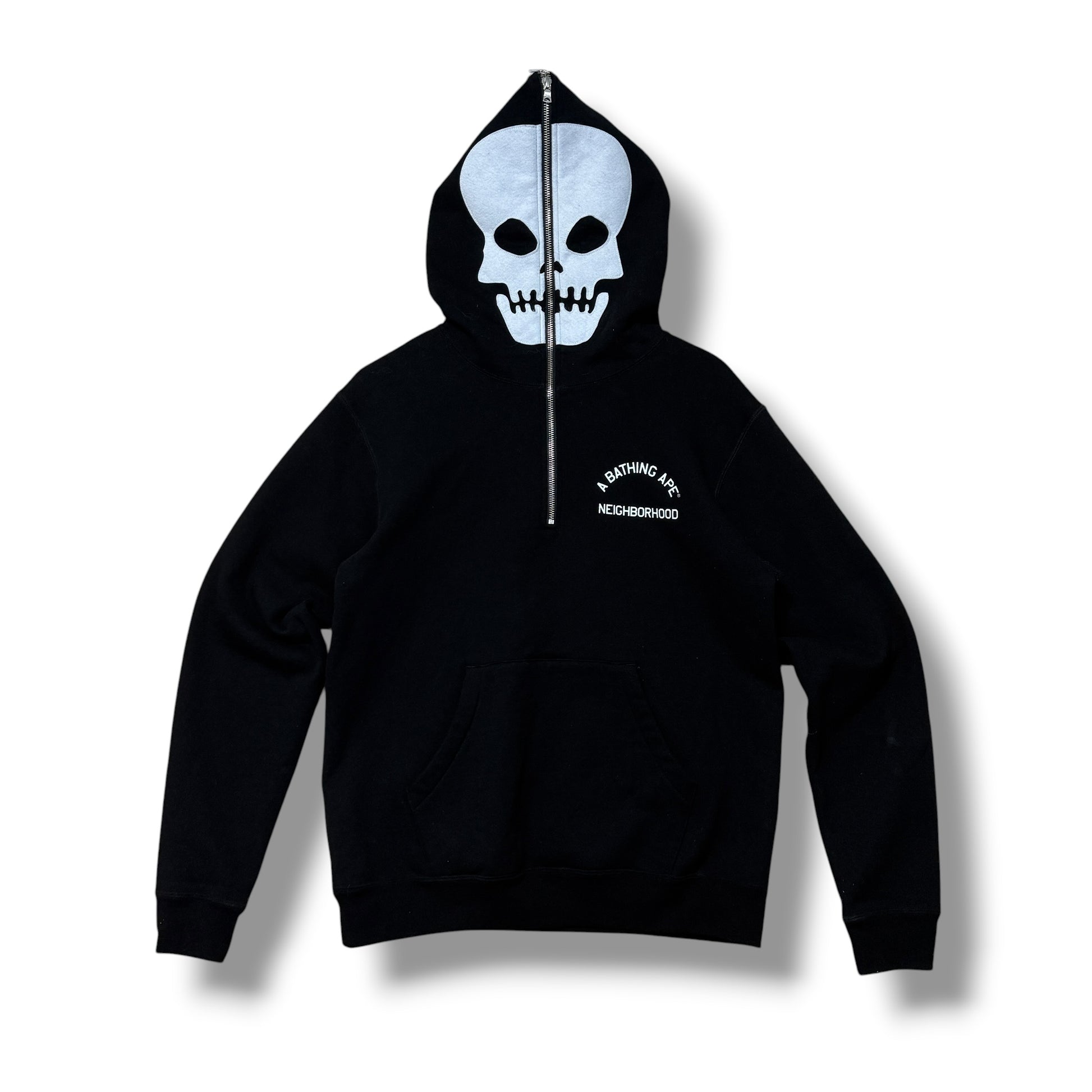 A Bathing Ape / Neighborhood Hoodie Black
