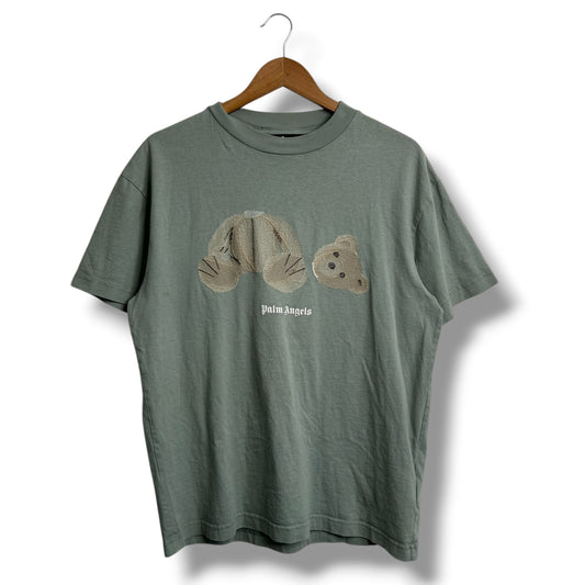 Palm Angels Graphic T-shirt Green Medium