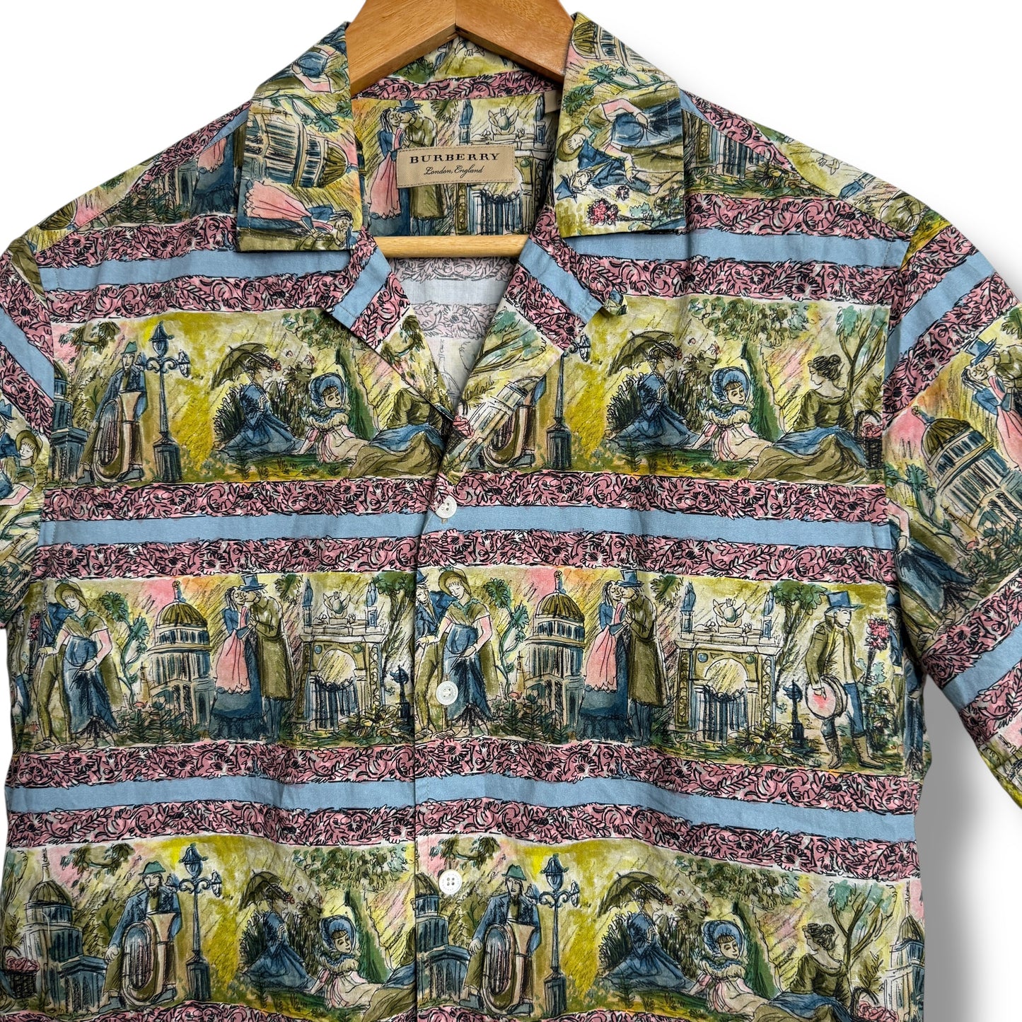 Burberry Short Sleeve T-shirt Green