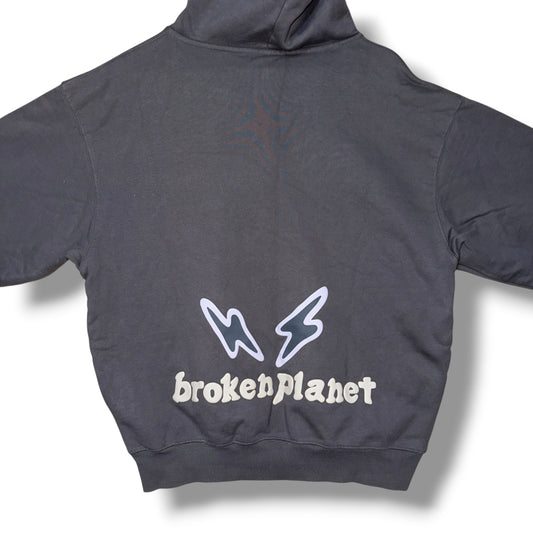 Broken Planet Hoodie Grey