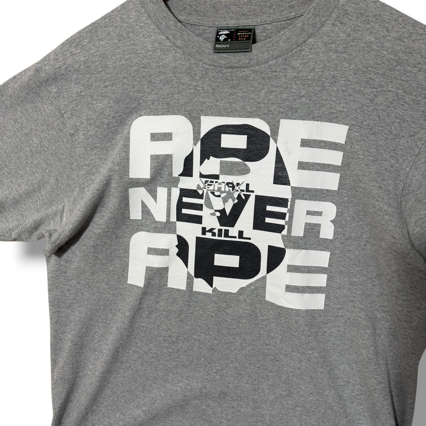 Ideographer Graphic T-shirt Grey