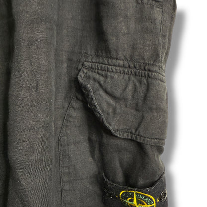 Stone Island Cargo Pants Black