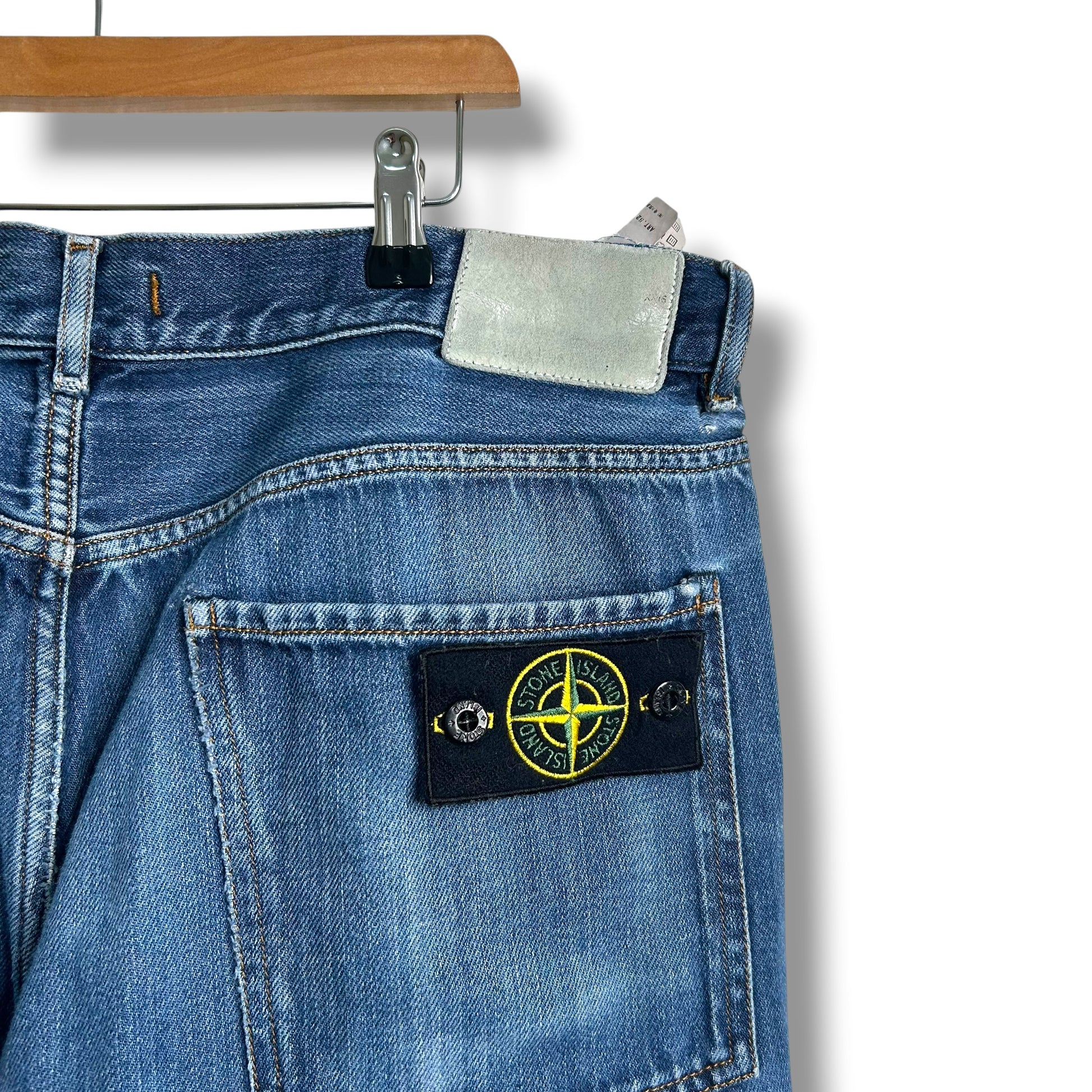 Stone Island Jorts Blue 36W