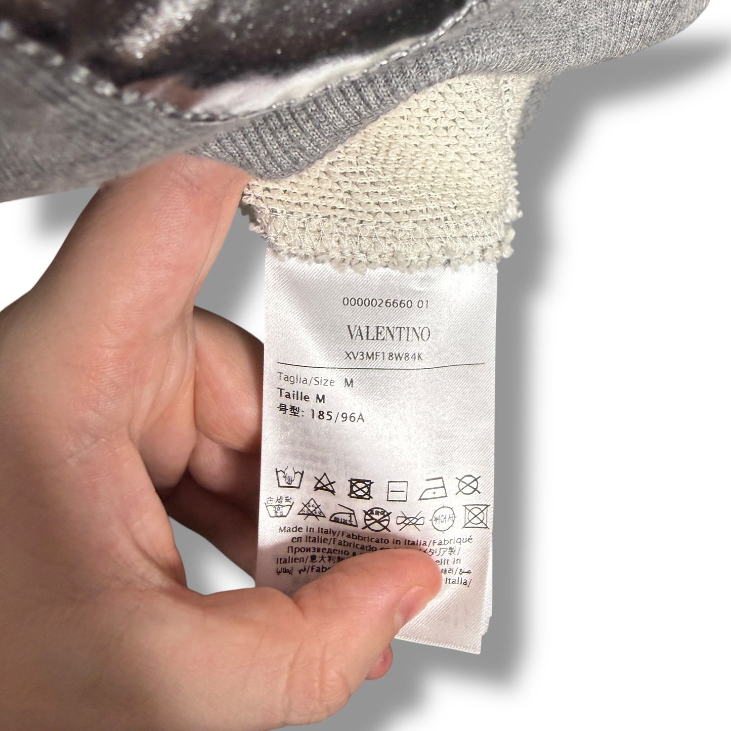 Valentino Sweatshirt Grey