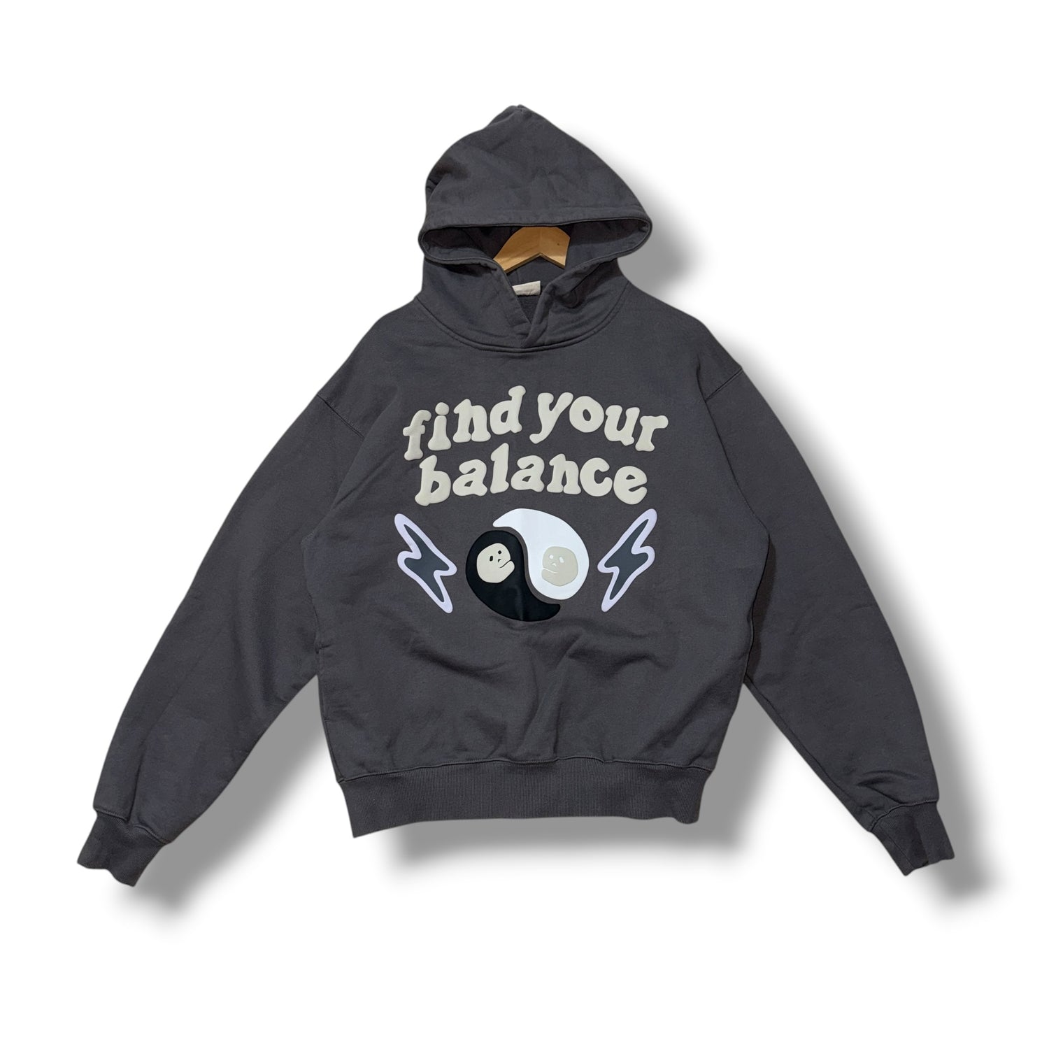 Broken Planet Hoodie Grey