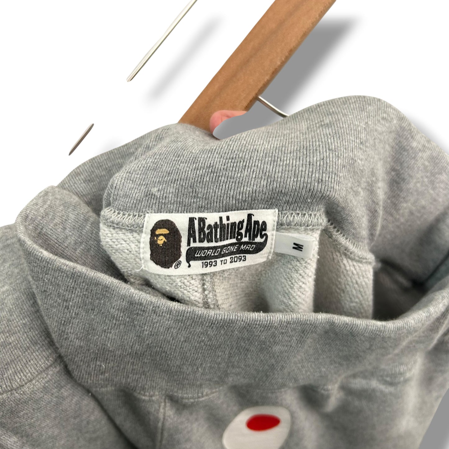 A Bathing Ape Sweatpants Grey Medium