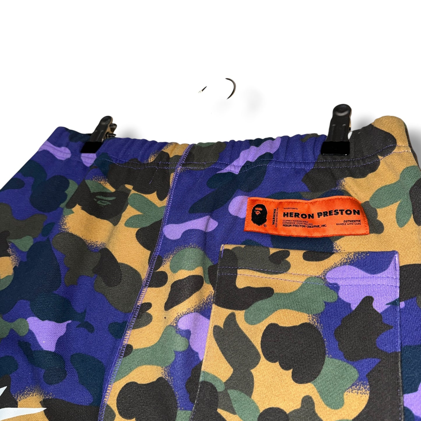 Heron Preston / Bape Track Pants Blue
