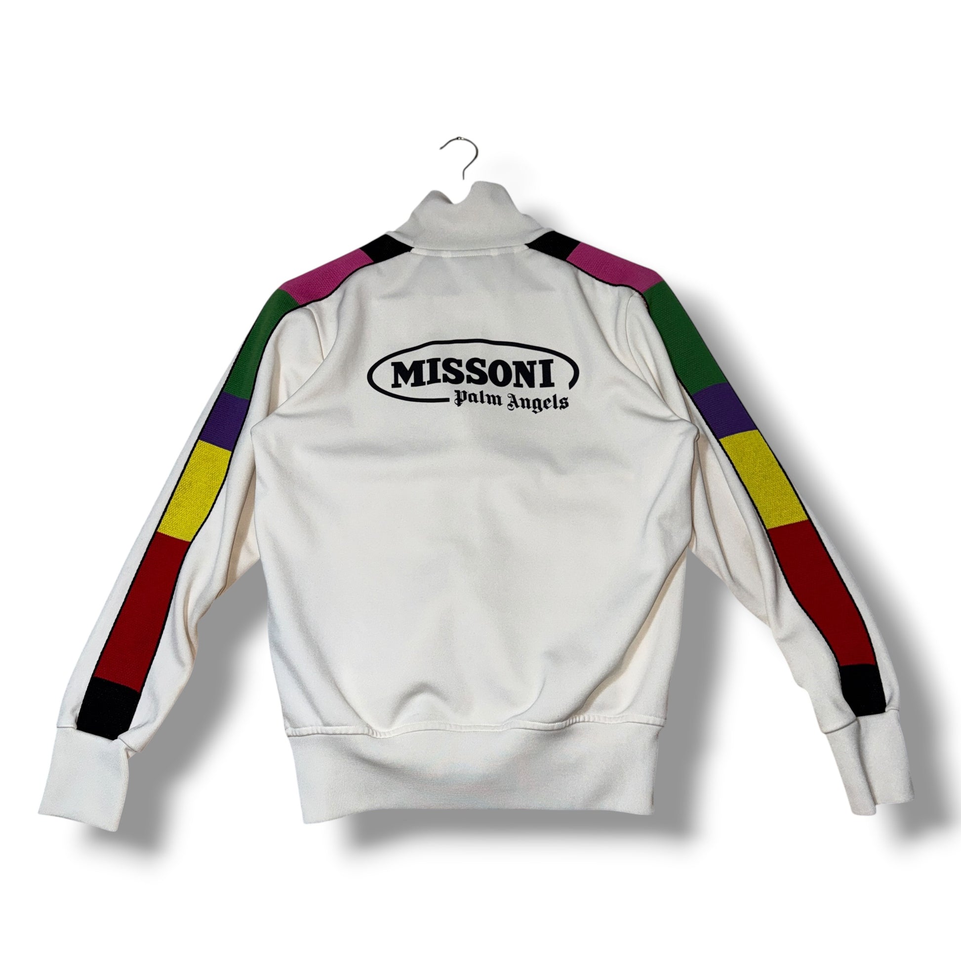 Palm Angels Track Jacket White