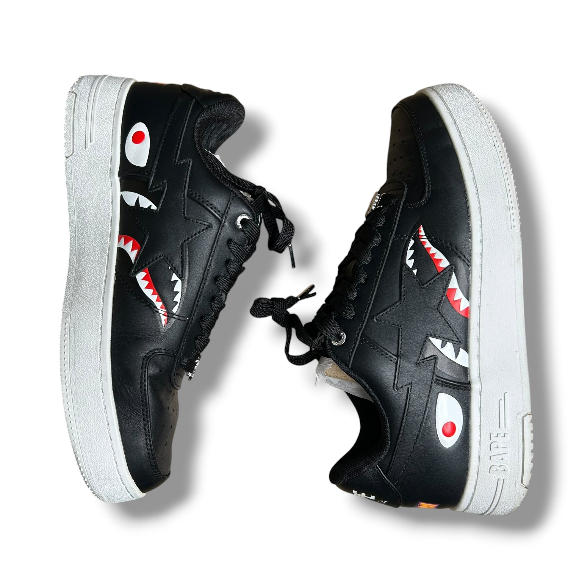A Bathing Ape Sta Shark M2 Black UK 8.5