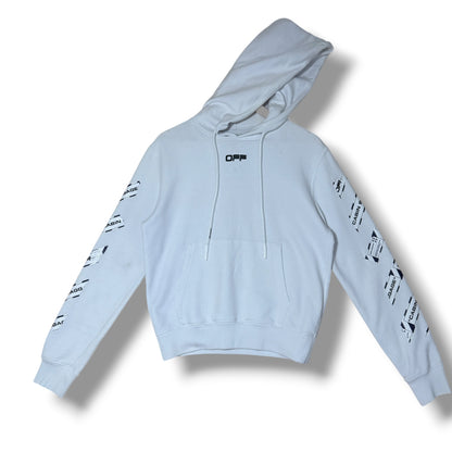 Off-white Hoodie Blue
