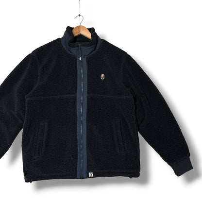 A Bathing Ape Zip-up Hoodie Black