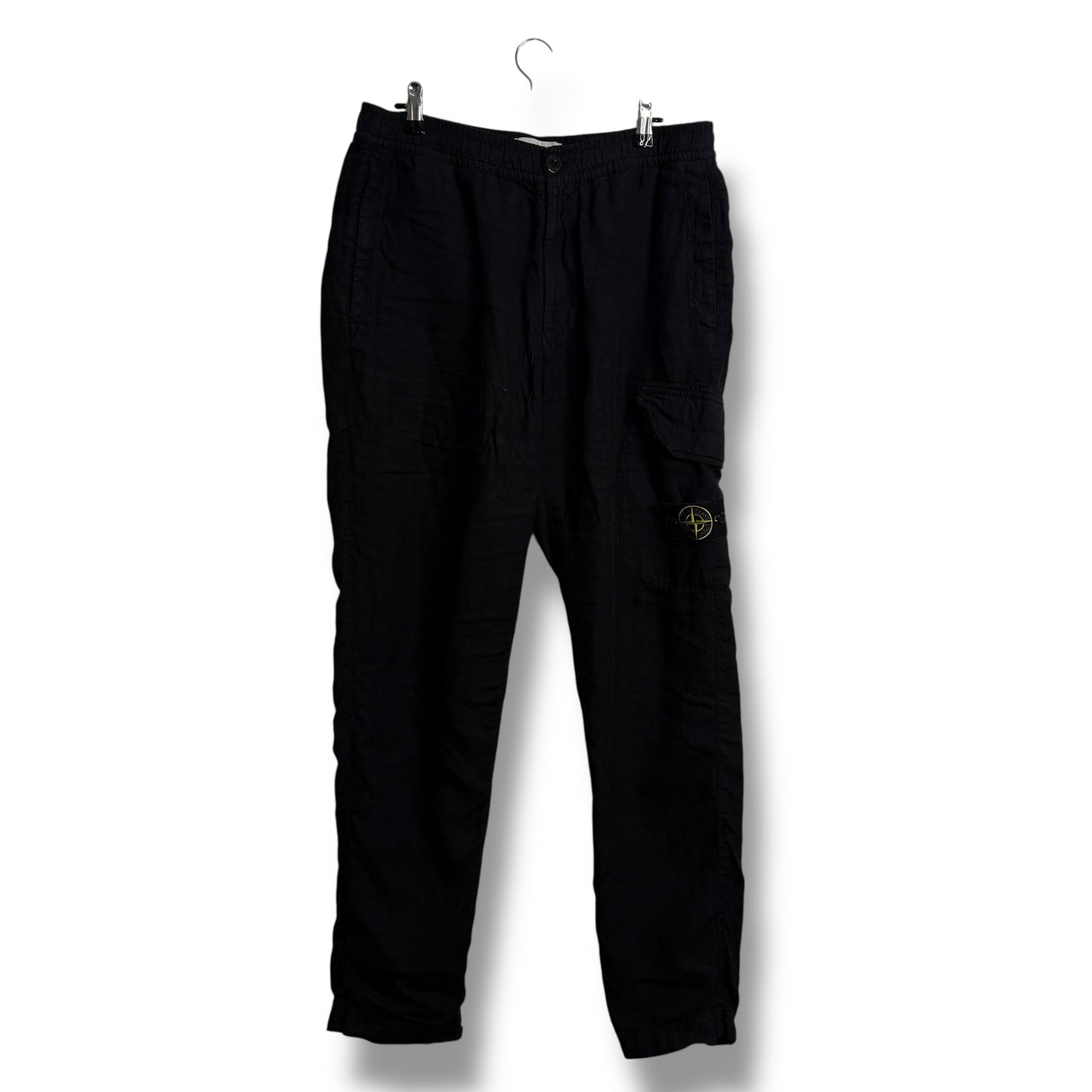 Stone Island Cargo Pants Black