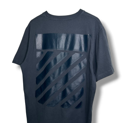 Off-white Graphic T-shirt Navy XL