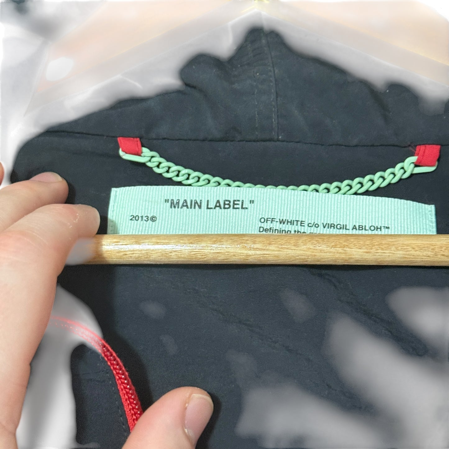 Off-white Track Jacket Red
