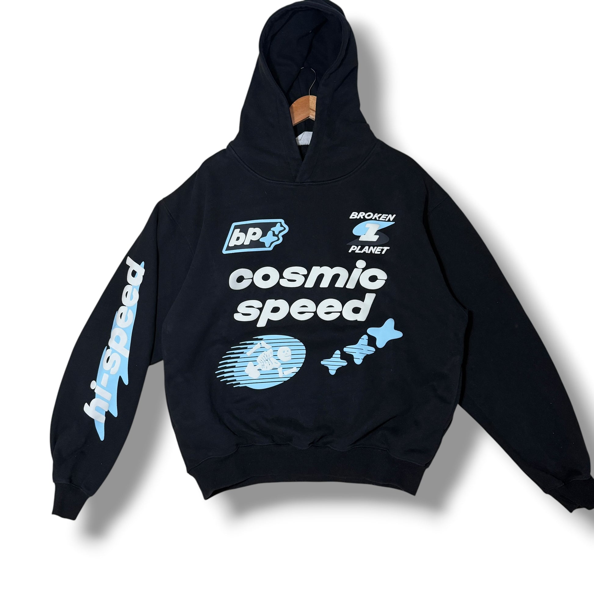 Broken Planet Hoodie Black
