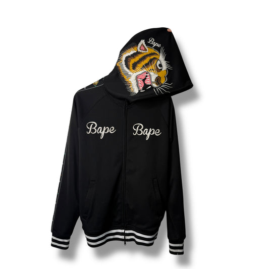 A Bathing Ape Zip-up Hoodie Black