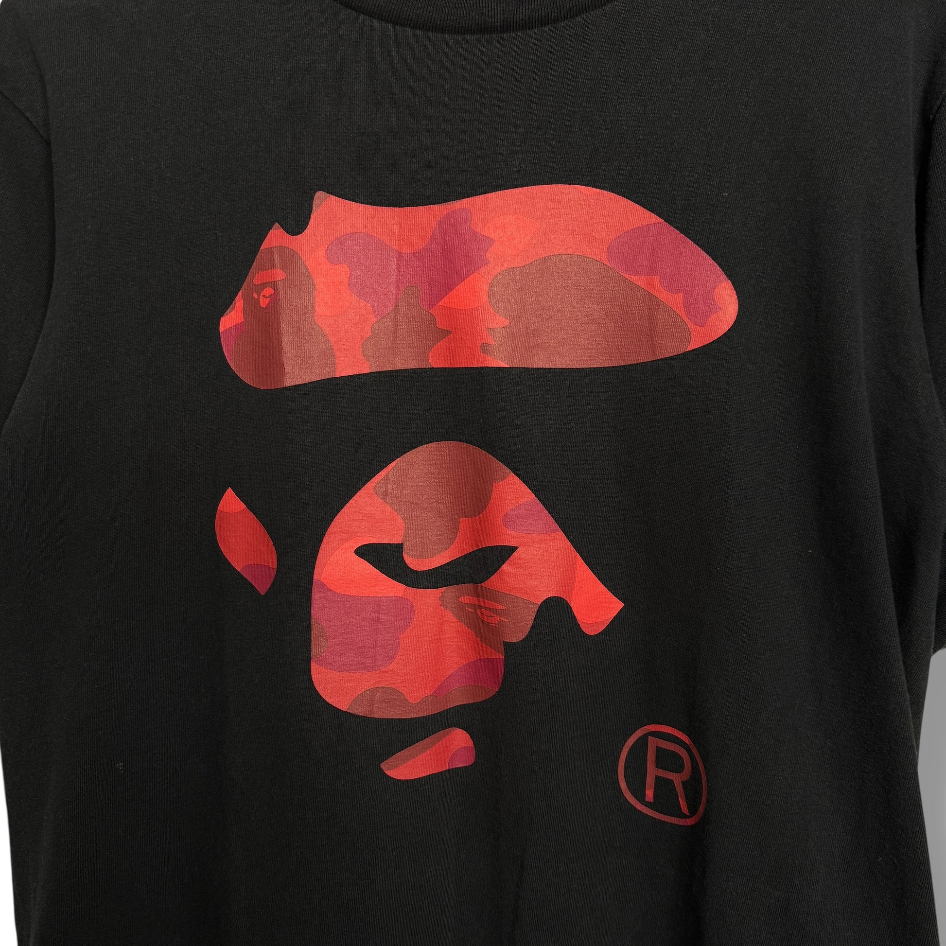 A Bathing Ape (bape) Graphic T-shirt Black